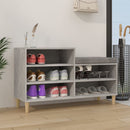 skoreol 102x36x60 cm konstrueret træ betongrå