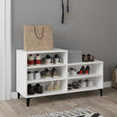 skoreol 102x36x60 cm konstrueret træ hvid