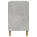 skoreol 102x36x60 cm konstrueret træ betongrå
