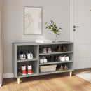 skoreol 102x36x60 cm konstrueret træ betongrå