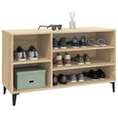 skoreol 102x36x60 cm konstrueret træ sonoma-eg