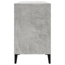 skoreol 102x36x60 cm konstrueret træ betongrå