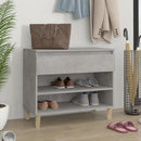 skoreol 70x36x60 cm konstrueret træ betongrå