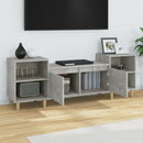 tv-bord 160x35x55 cm konstrueret træ betongrå