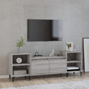 tv-bord 160x35x55 cm konstrueret træ grå sonoma-eg
