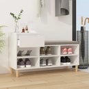skoreol 102x36x60 cm konstrueret træ hvid