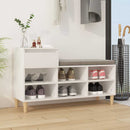 skoreol 102x36x60 cm konstrueret træ hvid