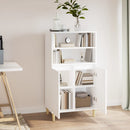 skab 60x36x110 cm konstrueret træ hvid