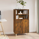 skab 60x36x110 cm konstrueret træ Røget egetræ