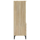 skab 40x36x110 cm konstrueret træ Sonoma-eg