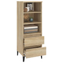 skab 40x36x110 cm konstrueret træ Sonoma-eg