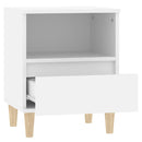 sengeborde 2 stk. 40x35x50 cm hvid