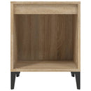 sengebord 40x35x50 cm sonoma-eg