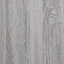 tv-bord 100x35x40 cm konstrueret træ grå sonoma-eg