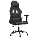 gamingstol kunstlæder sort