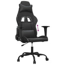 gamingstol kunstlæder sort