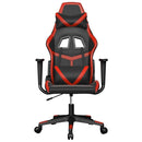 gamingstol kunstlæder sort og rød