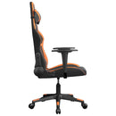 gamingstol kunstlæder sort og orange