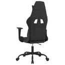 gamingstol stof sort og orange