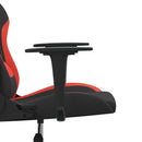 gamingstol stof sort og rød