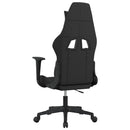 gamingstol stof sort og gråbrun