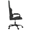 gamingstol kunstlæder sort