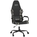 gamingstol kunstlæder sort og camouflage