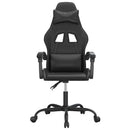 gamingstol kunstlæder sort