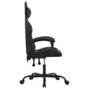 gamingstol kunstlæder sort