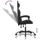gamingstol kunstlæder sort