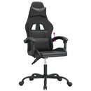 gamingstol kunstlæder sort