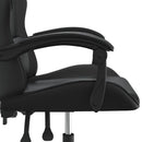 gamingstol kunstlæder sort