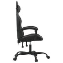 gamingstol kunstlæder sort