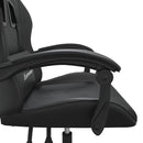 gamingstol kunstlæder sort