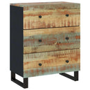 skænke 2 stk. 60x33x75 cm massivt genbrugstræ