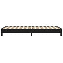 Boxspring sengeramme 80x200 cm stof sort