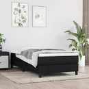 Boxspring sengeramme 80x200 cm stof sort