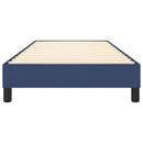 Boxspring sengeramme 80x200 cm stof blå