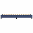 Boxspring sengeramme 80x200 cm stof blå