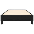 Boxspring sengeramme 90x190 cm stof sort