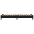 Boxspring sengeramme 90x200 cm stof sort