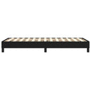 Boxspring sengeramme Sort 100x200 cm Stof