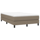 Boxspring sengeramme Taupe 120x200 cm Stof