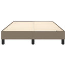 Boxspring sengeramme Taupe 120x200 cm Stof
