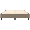 Boxspring sengeramme Taupe 120x200 cm Stof