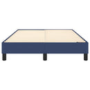 Boxspring sengeramme 120x200 cm stof blå