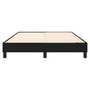 Boxspring sengeramme 140x190 cm stof sort