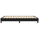 Boxspring sengeramme 140x190 cm stof sort