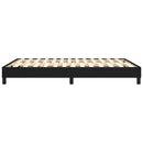 Boxspring sengeramme 140x190 cm stof sort