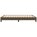 Boxspring sengeramme 140x200 cm stof mørkebrun